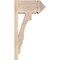 Ekena Millwork Balboa Arts & Crafts Smooth Outlooker, Douglas Fir, 7 1/2"W x 14"D x 26"H OUT08X14X26BOA03SDF - alternate 4